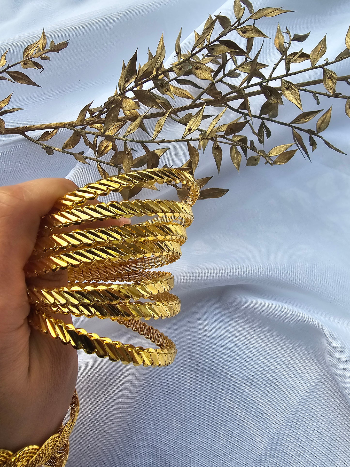 "Armreif im Adana Burma Stil"