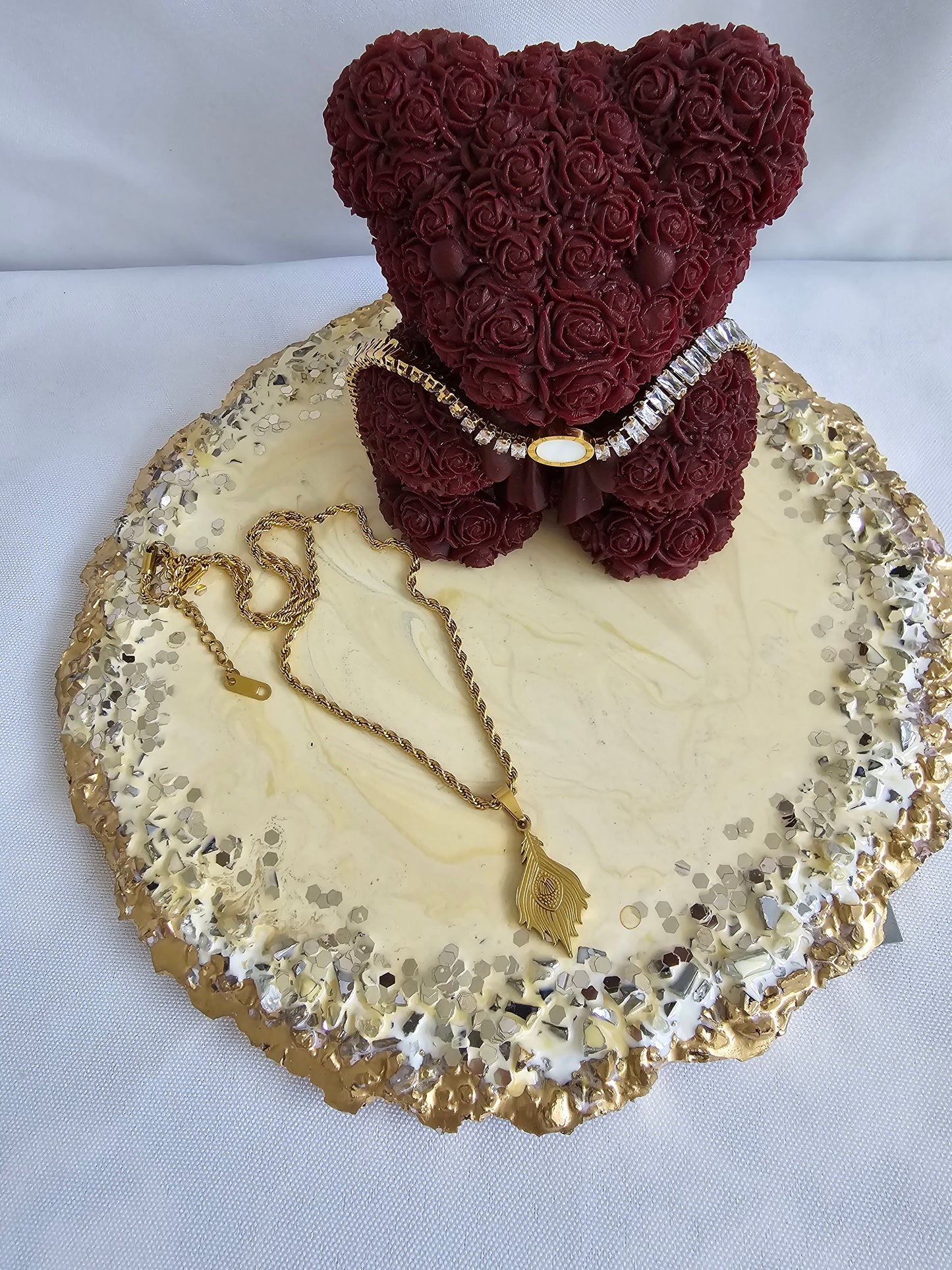 Edelstahl Kette Pfaufeder