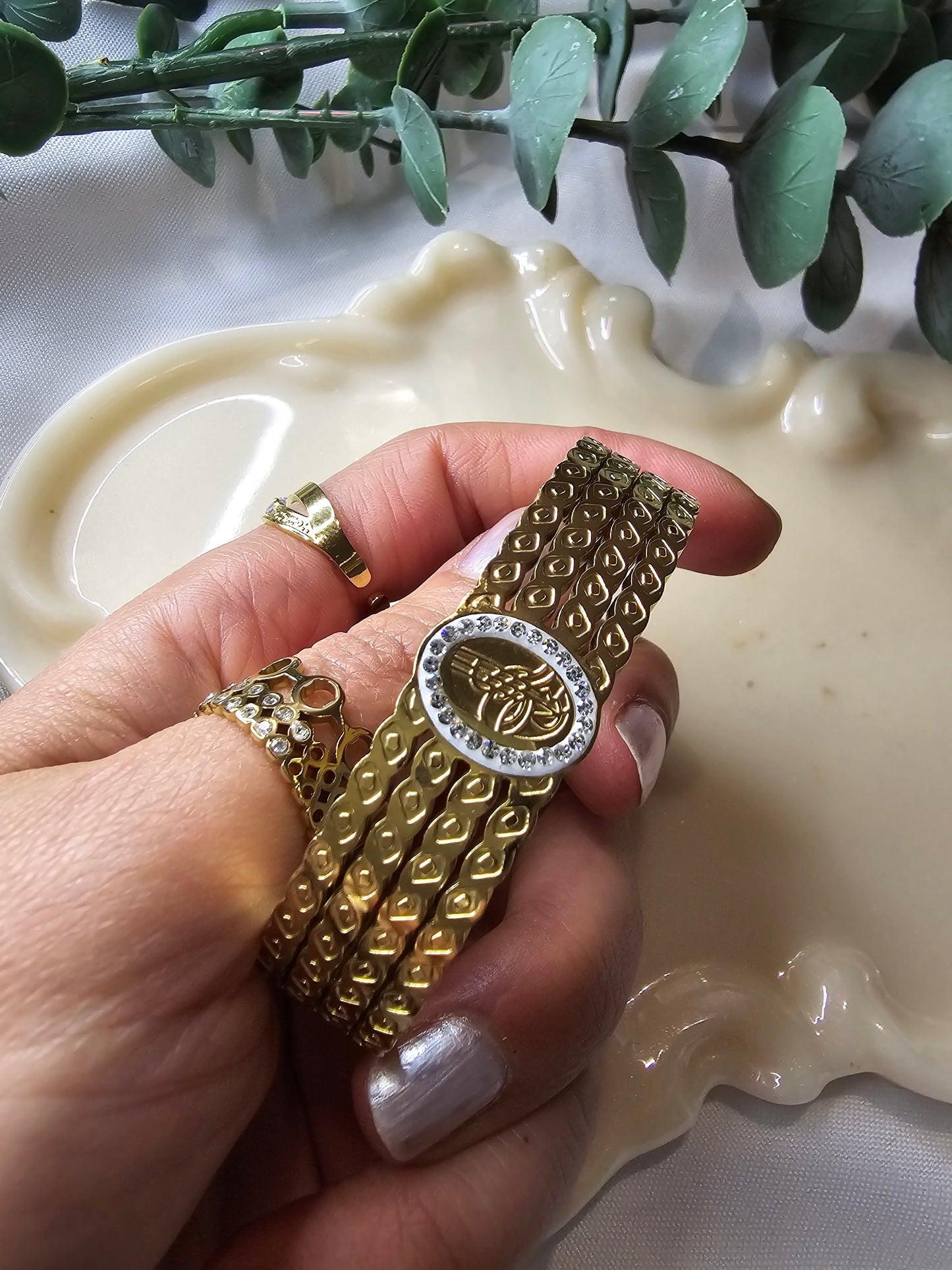 Edelstahl Armreifen Türkisch delight Kollektion