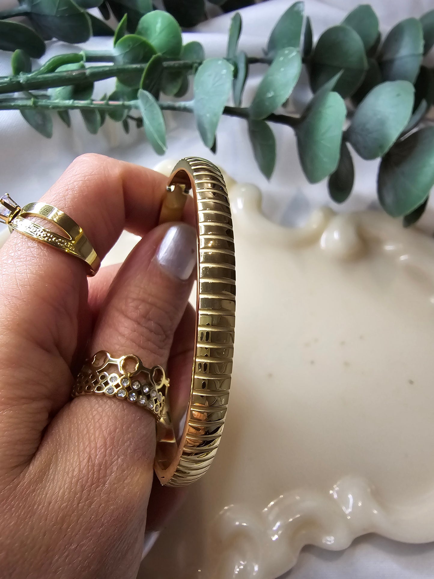 Edelstahl Armreifen Türkisch delight Kollektion