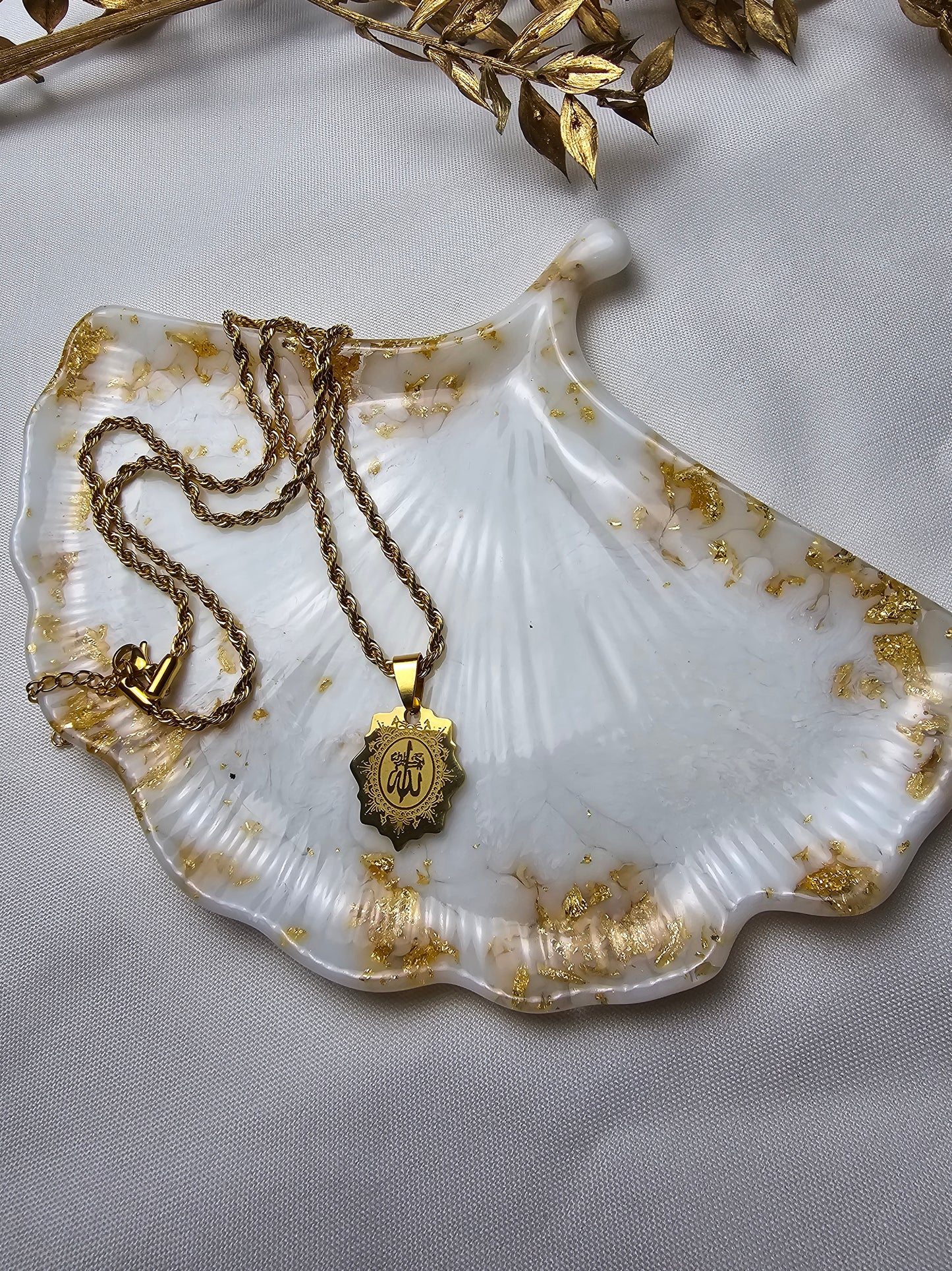 Allah Anhänger Edelstahlkette