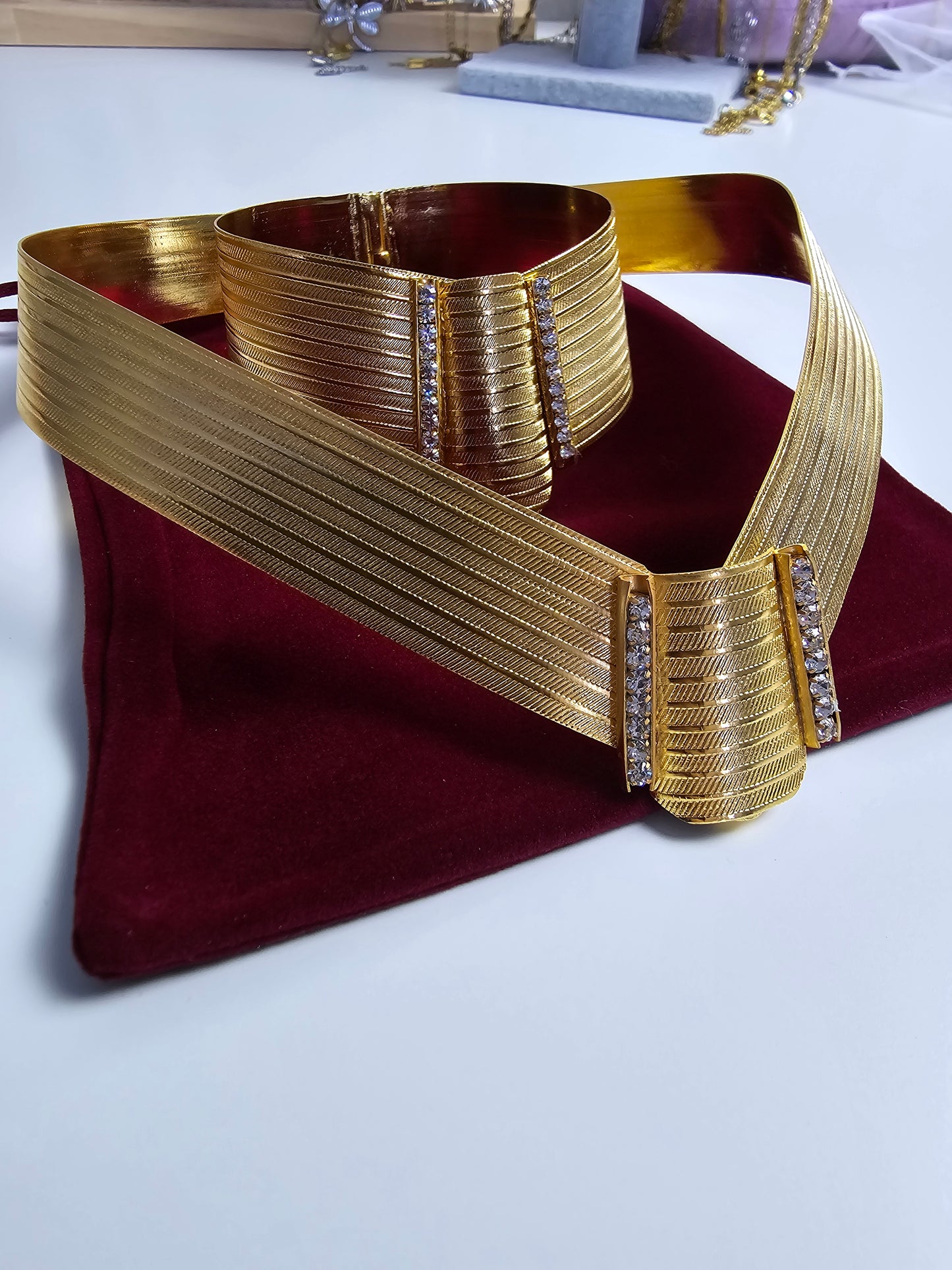 Trabzon seti 22 Karat vergoldet