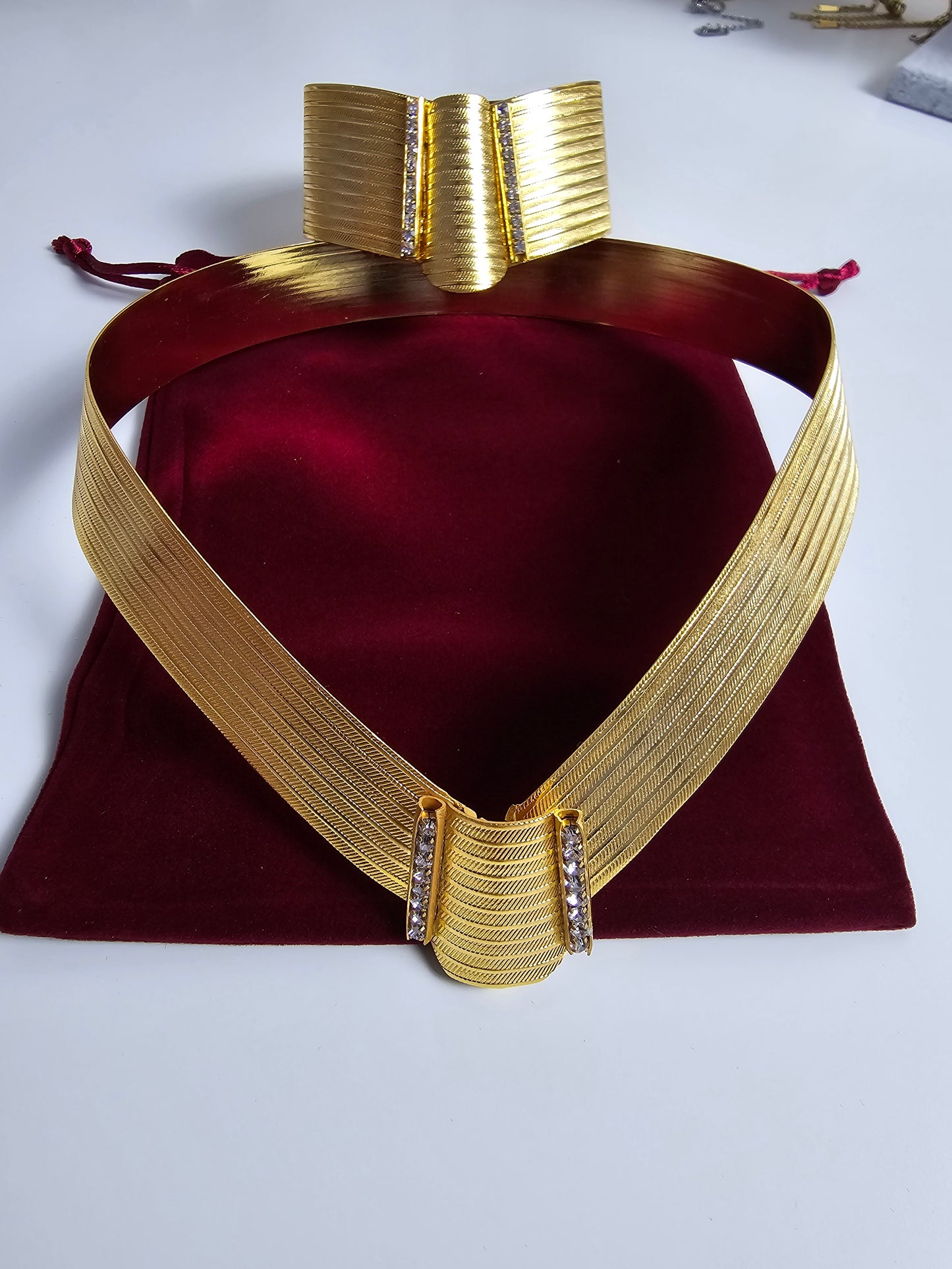 Trabzon seti 22 Karat vergoldet