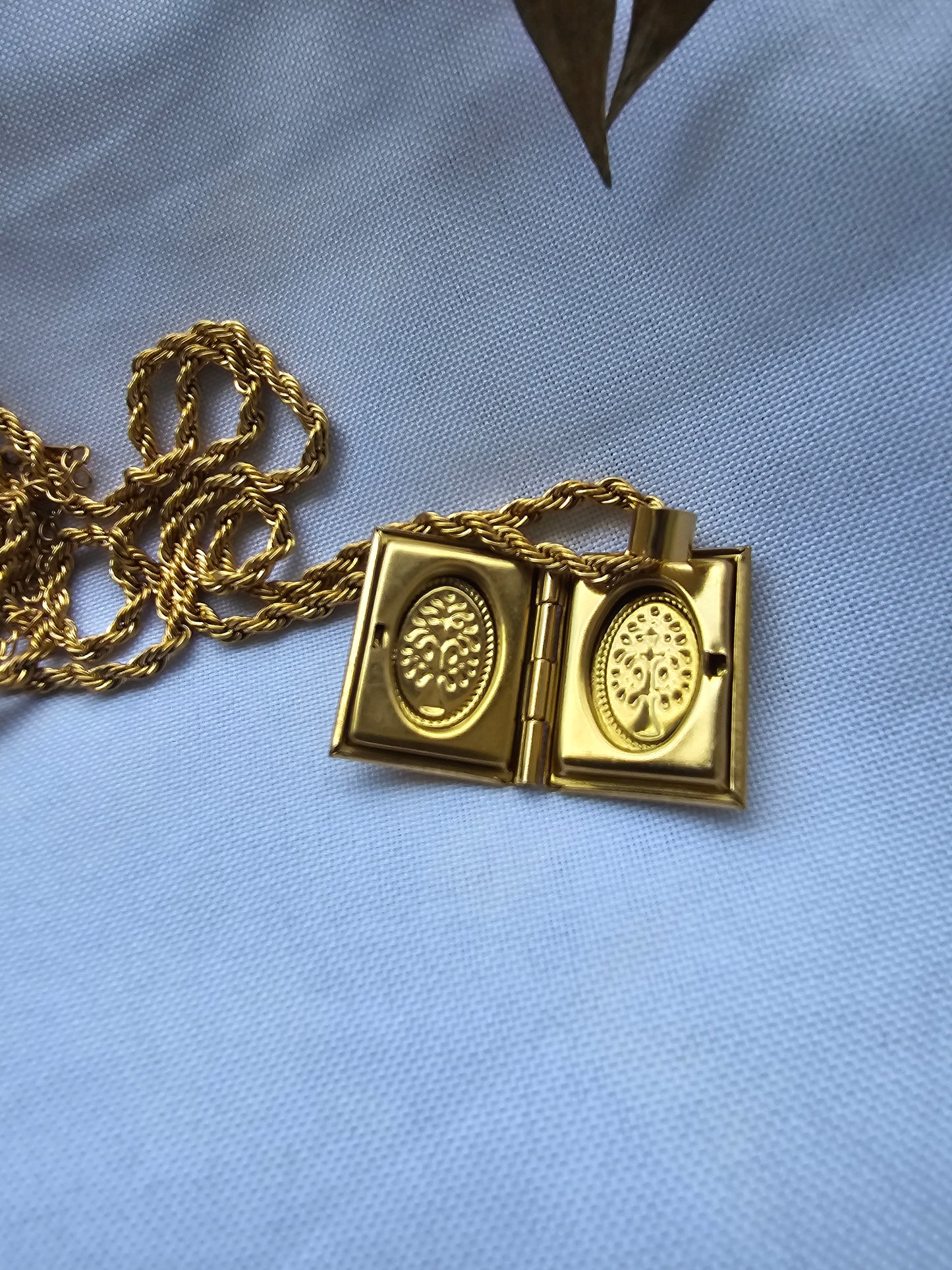 Amulettkette Fotokette Edelstahlkette