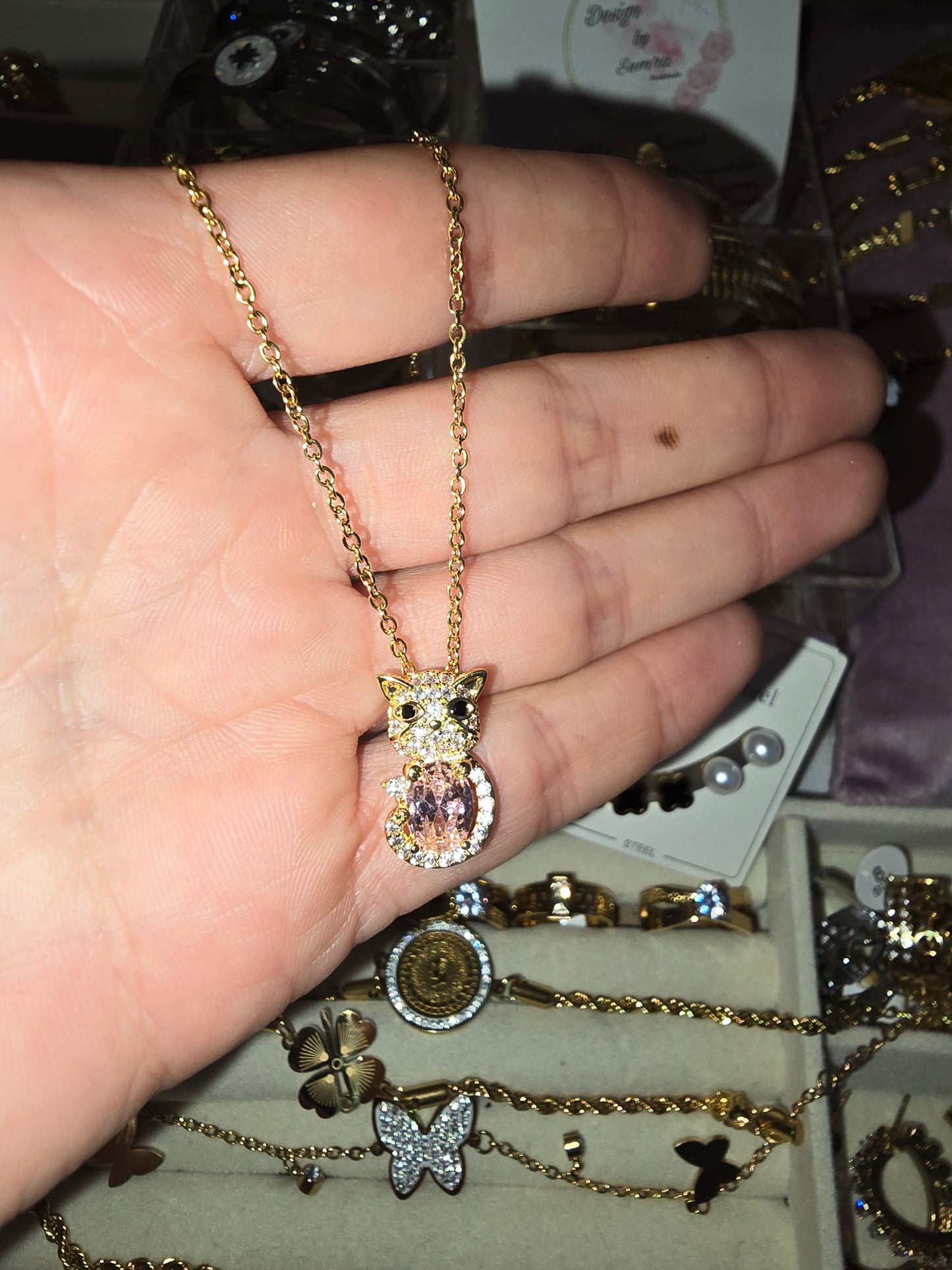 Edelstahlkette Katzenkette