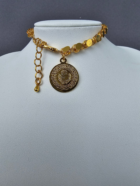 Arpaarmkette mit Atatürk Münze